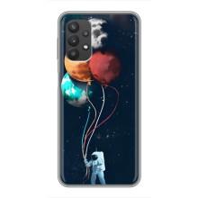 Космические Чехлы для Самсунг А32 (5G) (VPrint) (Планеты шарики)