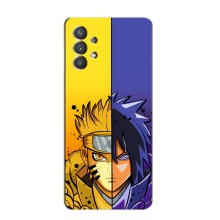 Купить Чехлы на телефон с принтом Anime для Самсунг Галакси А32 (5G) (Naruto Vs Sasuke)