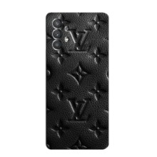 Текстурный Чехол Louis Vuitton для Самсунг Галакси А32 (5G) (Черный ЛВ)
