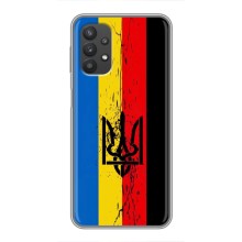 Украинские Чехлы для Samsung Galaxy A32 (5G) с картинкой УПА (AlphaPrint) (Флаг УПА)