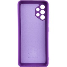 Чохол Silicone Cover Lakshmi Full Camera (A) для Samsung Galaxy A32 4G – Фіолетовий