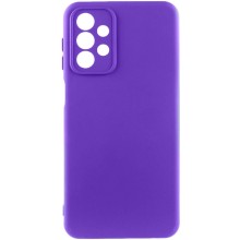 Чохол Silicone Cover Lakshmi Full Camera (AAA) для Samsung Galaxy A32 4G – Фіолетовий