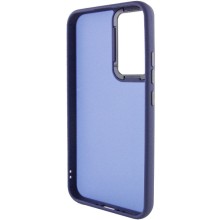 Чехол TPU+PC Lyon Frosted для Samsung Galaxy A32 4G – Navy Blue