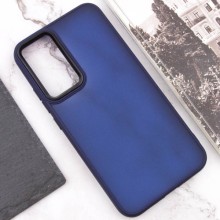 Чехол TPU+PC Lyon Frosted для Samsung Galaxy A32 4G – Navy Blue