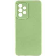 Чохол TPU GETMAN Liquid Silk Full Camera для Samsung Galaxy A32 4G – Зелений