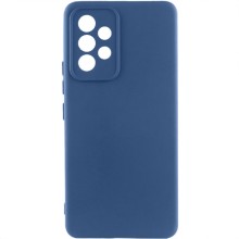Чохол TPU GETMAN Liquid Silk Full Camera для Samsung Galaxy A32 4G – Синій