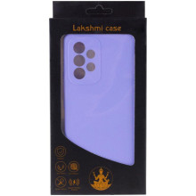 Чохол Silicone Cover Lakshmi Full Camera (AAA) with Logo для Samsung Galaxy A32 4G – Бузковий