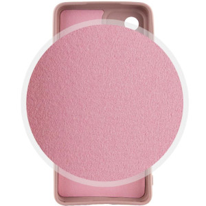 Чохол Silicone Cover Lakshmi Full Camera (AAA) для Samsung Galaxy A32 4G – Рожевий