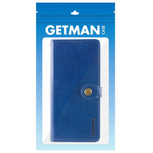 Кожаный чехол-книжка GETMAN Gallant (PU) для Samsung Galaxy A32 4G – Синий