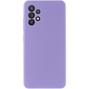 Чехол Silicone Cover Lakshmi Full Camera (AAA) для Samsung Galaxy A32 4G – Сиреневый
