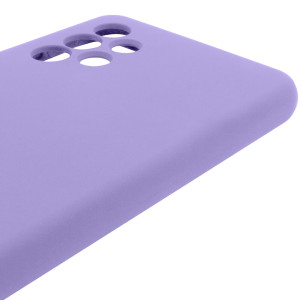 Чехол Silicone Cover Lakshmi Full Camera (AAA) для Samsung Galaxy A32 4G – Сиреневый