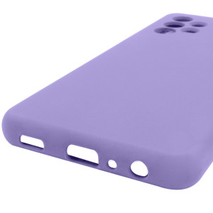 Чехол Silicone Cover Lakshmi Full Camera (AAA) для Samsung Galaxy A32 4G – Сиреневый