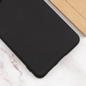Чехол TPU GETMAN Liquid Silk Full Camera для Samsung Galaxy A32 4G – Черный