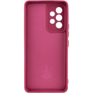 Чехол Silicone Cover Ummi Lakshmi Full Camera (AA) для Samsung Galaxy A32 4G – Бордовый