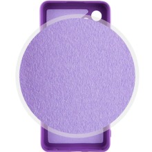 Чохол Silicone Cover Lakshmi Full Camera (A) для Samsung Galaxy A32 4G – Фіолетовий