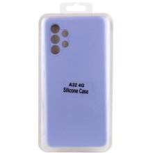 Чехол Silicone Cover Lakshmi Full Camera (A) для Samsung Galaxy A32 4G – Сиреневый