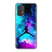 Чехлы для Samsung Galaxy A32 - с картинкой JORDAN (AlphaPrint) (Яркий Джордан)