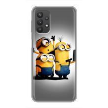 Чехол для Ребёнка на Самсунг А32 (VPrint) – Три миньона