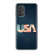 Чохол Прапор USA для Samsung Galaxy A32 (USA)