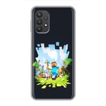 Чохол Майнкрафт на Samsung Galaxy A32 (AlphaPrint) Minecraft – персонажі Minecraft