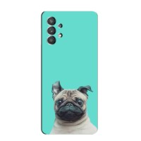 Бампер для Samsung Galaxy A32 с картинкой "Песики" – Собака Мопс