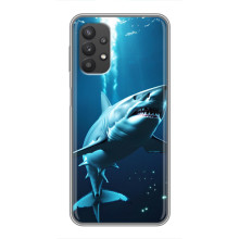 Чехол с картинкой «Хищники» для Samsung Galaxy A32 – Акула
