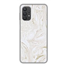 Мраморный чехол на Samsung Galaxy A32 (VPrint) (Белый мрамор)