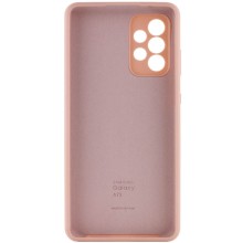 Чехол Silicone Cover Full Camera (AA) для Samsung Galaxy A33 5G – Розовый