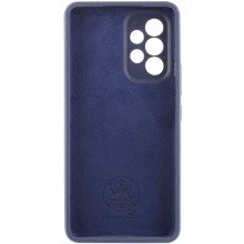 Чехол Silicone Cover Lakshmi Full Camera (AAA) для Samsung Galaxy A33 5G – Темно-синий