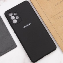 Чехол Silicone Cover Full Camera (AA) для Samsung Galaxy A33 5G – Черный