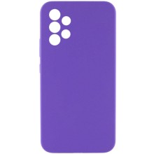 Чохол Silicone Cover Lakshmi Full Camera (AAA) для Samsung Galaxy A33 5G – Фіолетовий