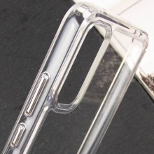 Чохол TPU+PC Clear 2.0 mm metal buttons для Samsung Galaxy A33 5G – Прозорий