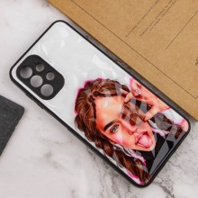 TPU+PC чехол Prisma Ladies для Samsung Galaxy A33 5G – Chocolate