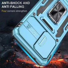 Ударопрочный чехол Camshield Army Ring для Samsung Galaxy A33 5G – Голубой