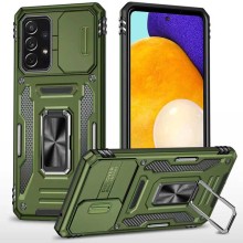 Ударопрочный чехол Camshield Army Ring для Samsung Galaxy A33 5G – Оливковый