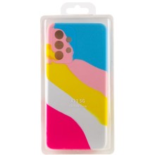 Чехол Silicone Cover Full Rainbow without logo для Samsung Galaxy A33 5G – Голубой