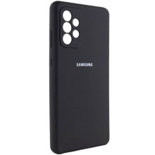 Чехол Silicone Cover Full Camera (AA) для Samsung Galaxy A33 5G – Черный