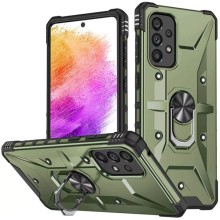 Ударопрочный чехол Pathfinder Ring для Samsung Galaxy A33 5G – Зеленый