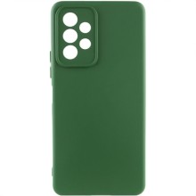 Чехол TPU GETMAN Liquid Silk Full Camera для Samsung Galaxy A33 5G – Зеленый