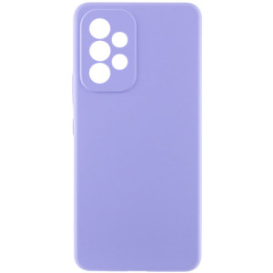 Чехол Silicone Cover Lakshmi Full Camera (AAA) для Samsung Galaxy A33 5G (Сиреневый)