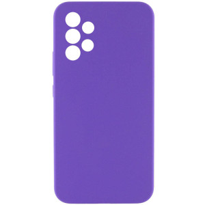 Чехол Silicone Cover Lakshmi Full Camera (AAA) для Samsung Galaxy A33 5G (Фиолетовый)