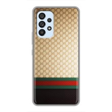 Чехлы Бренд GUCCI для Samsung Galaxy A33 (5G) (Фон Гуччи)