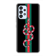 Чехлы Бренд GUCCI для Samsung Galaxy A33 (5G) (Змей Гуччи)