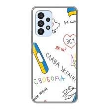 Чохли (Доброго вечора, ми за України) для Самсунг Ґелексі А33 (5Дж) (AlphaPrint) (Стикер)