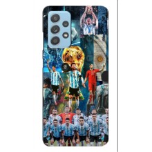 Чехлы Лео Месси Аргентина для Samsung Galaxy A33 (5G) (Месси в сборной)