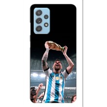 Чехлы Лео Месси Аргентина для Samsung Galaxy A33 (5G) (Счастливый Месси)