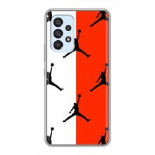Чохли для Samsung Galaxy A33 (5G) - з картинкою JORDAN (AlphaPrint) (Лого Джордан)