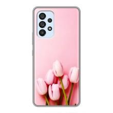 Чохли з картинкою (Тюльпани) на Самсунг Галаксі А33 (5G) – Рожеві тюльпани