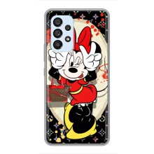 Чехол Disney Mouse Samsung Galaxy A33 (5G) (PREMIUMPrint) (Минни peace)