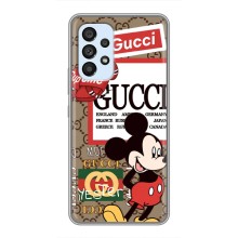 Чехол Disney Mouse Samsung Galaxy A33 (5G) (PREMIUMPrint) (Стильный Микки)